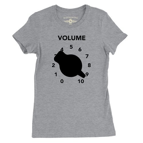 Volume Knob Ladies T Shirt