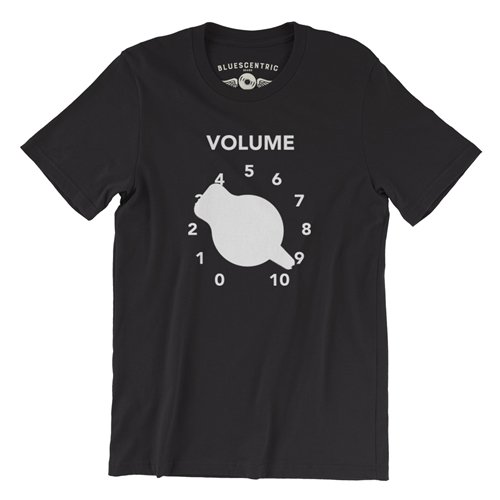 Volume Knob T-Shirt - Lightweight Vintage Style