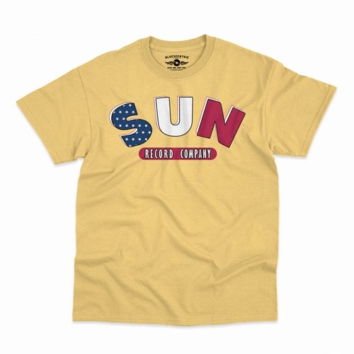 All American Sun Records Logo T-Shirt - Classic Heavy Cotton