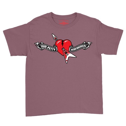 Tom Petty Hard Lines Logo Youth T-Shirt - Lightweight Vintage Children & Toddlers