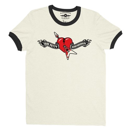 Tom Petty Hard Lines Logo Ringer T-Shirt