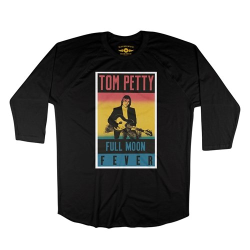 Tom Petty Full Moon Fever Baseball T-Shirt