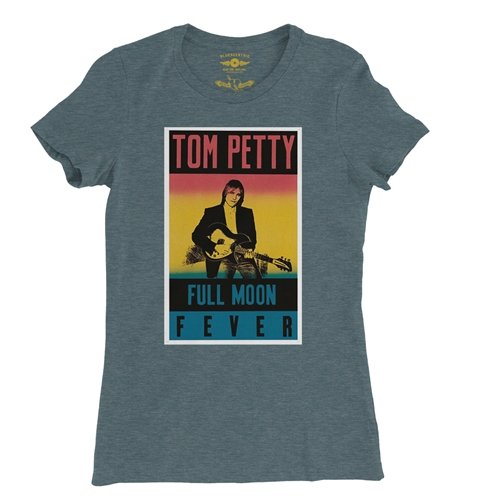 Tom Petty Full Moon Fever Ladies T Shirt - Relaxed Fit