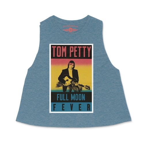 Tom Petty Full Moon Fever Racerback Crop Top - Women's