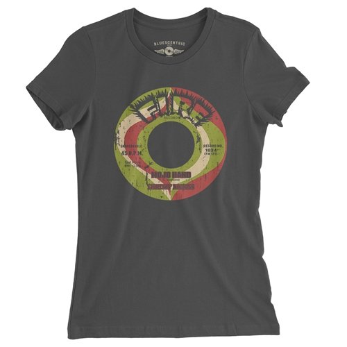 Small Batch Fire Records Mojo Hand Ladies T Shirt