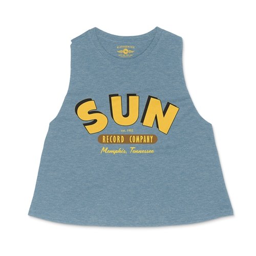 Sun Record Company Memphis Racerback Crop Top - Women's