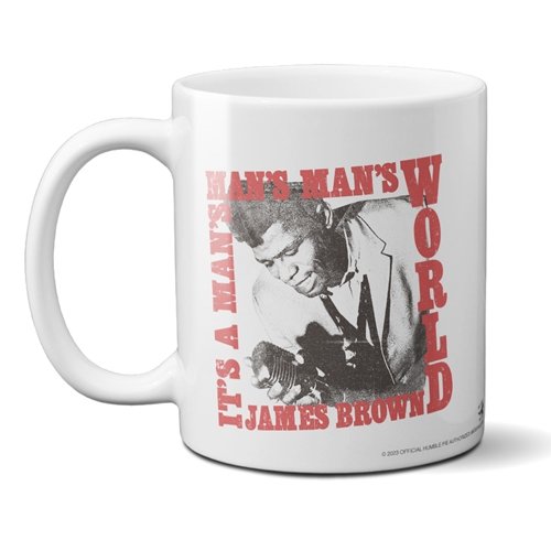 James Brown Man's World Coffee Mug