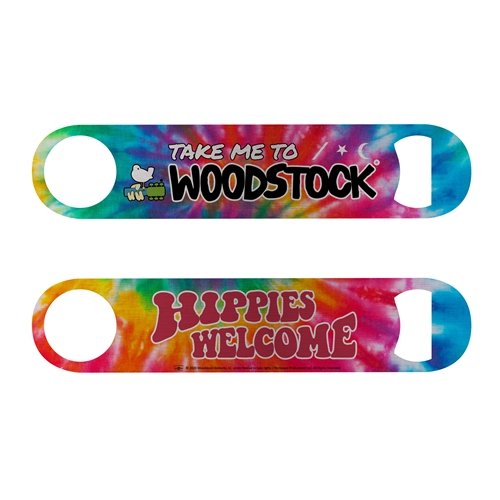 Woodstock Hippies Welcome Pub-Style Bottle Opener