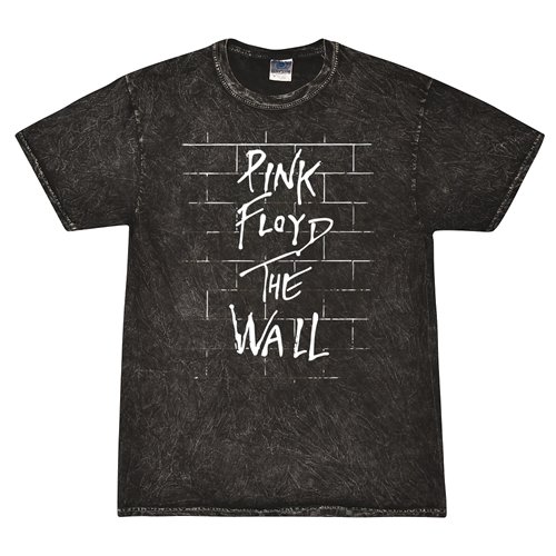 Pink Floyd The Wall Album Cover T-Shirt - Mineral Wash BLACK