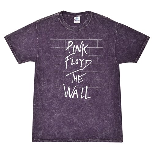 Pink Floyd The Wall Album Cover T-Shirt - Mineral Wash PURPLE
