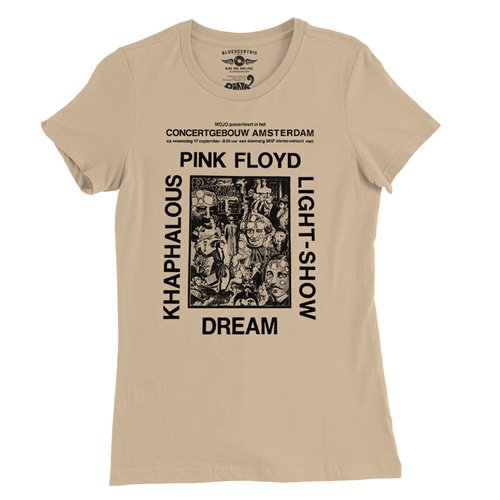 Pink Floyd in Amsterdam Ladies T Shirt - Relaxed Fit