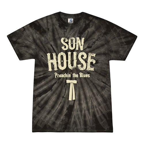 Son House Southern Bow Tie Tie-Dye T-Shirt - Black