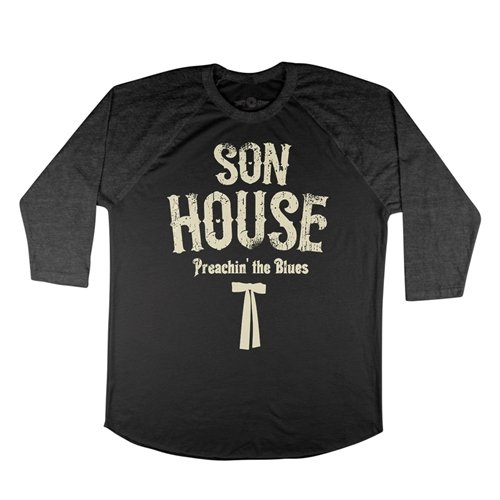 Son House Southern Bow Tie Baseball T-Shirt
