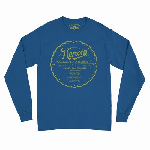 Cannon's Jug Stompers Herwin Records Long Sleeve T-Shirt