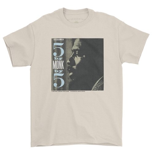 Thelonious Monk 5 by 5 T-Shirt - Classic Heavy Cotton
