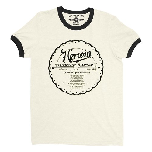 Cannon's Jug Stompers Herwin Records Ringer T-Shirt