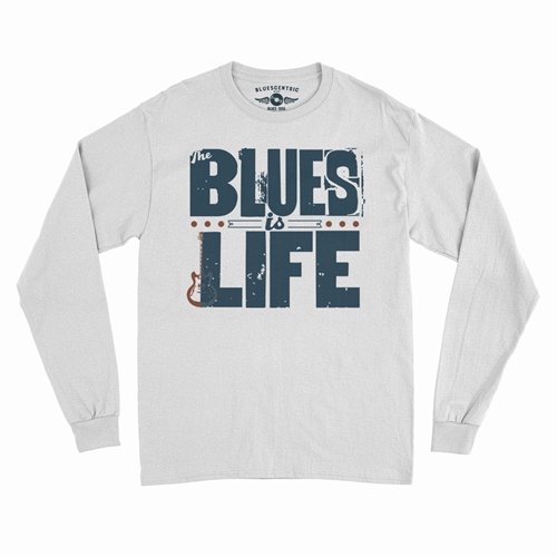 The Blues Is Life Long Sleeve T-Shirt