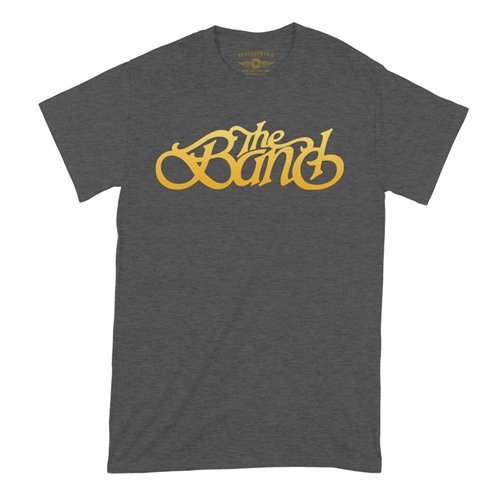 The Band Gold Logo T-Shirt - Classic Heavy Cotton