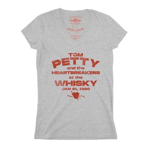 Tom Petty and the Heartbreakers at The Whisky V-Neck T Shirt - Women's