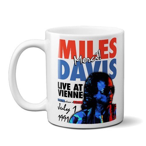 Miles Davis Live in France Vintage Concert Coffee Mug