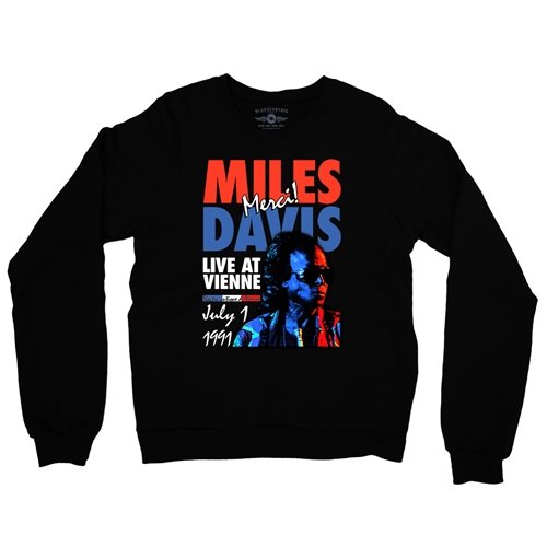 Miles Davis Live in France Vintage Concert Crewneck Sweater