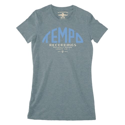 Tempo Records London Ladies T Shirt - Relaxed Fit