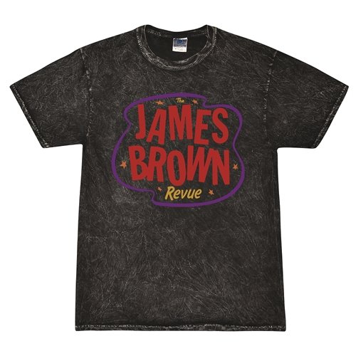 FUNKY James Brown Revue T-Shirt - Black Mineral Wash