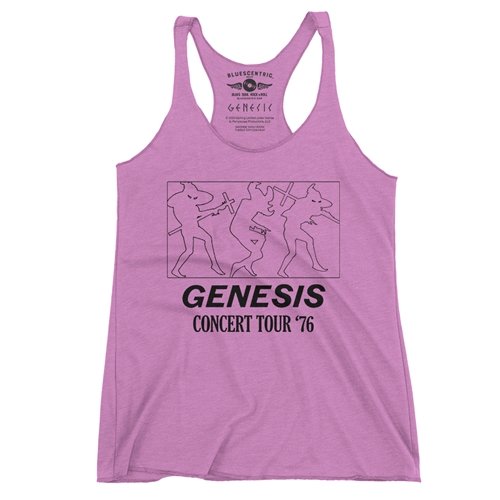 Genesis Concert Tour '76 Racerback Tank - Women's