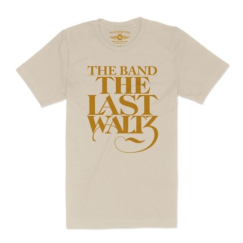 The Band The Last Waltz GOLD Logo T-Shirt - Lightweight Vintage Style