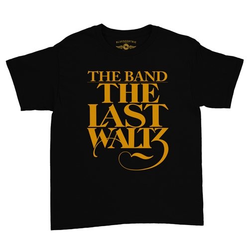 The Band The Last Waltz GOLD Logo Youth T-Shirt - Lightweight Vintage Children & Toddlers