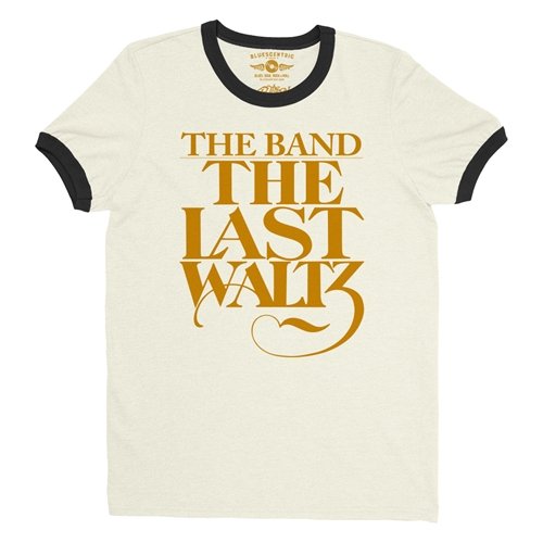 The Band The Last Waltz GOLD Logo Ringer T-Shirt