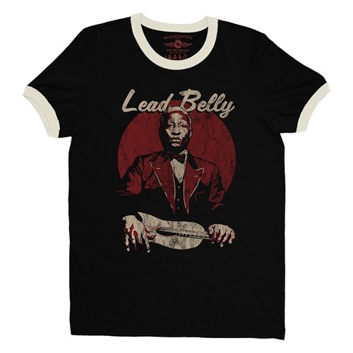 Lead Belly Lap Guitar Ringer T-Shirt