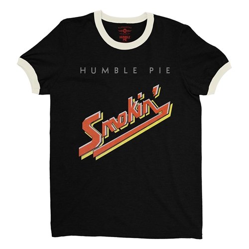 The Official Humble Pie Smokin' Album Cover Ringer T-Shirt