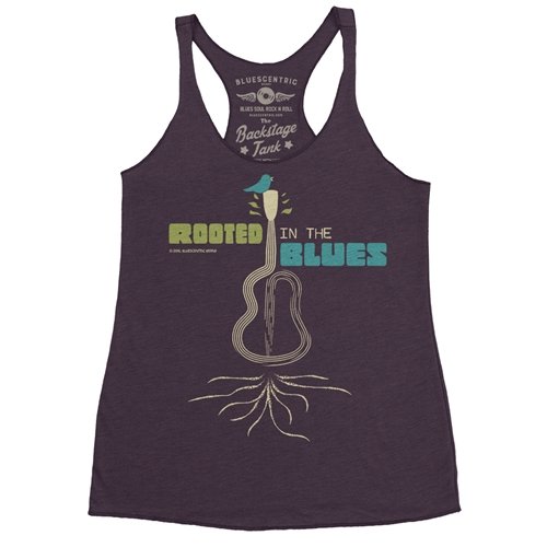 Rooted in the Blues Racerback Tank - Women's