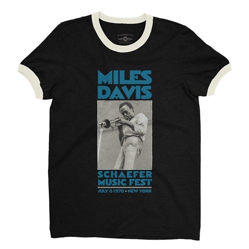 Miles Davis New York City Ringer T-Shirt