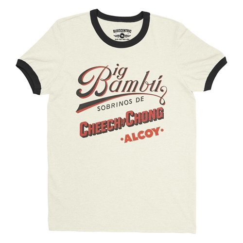 Cheech y Chong's Big Bambu Ringer T-Shirt