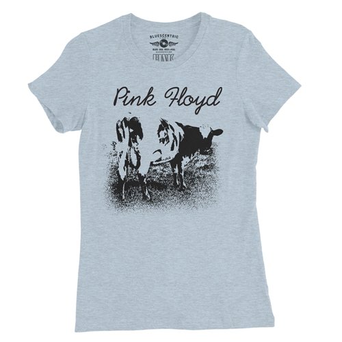 One Color Pink Floyd Atom Heart Mother Ladies T Shirt - Relaxed Fit