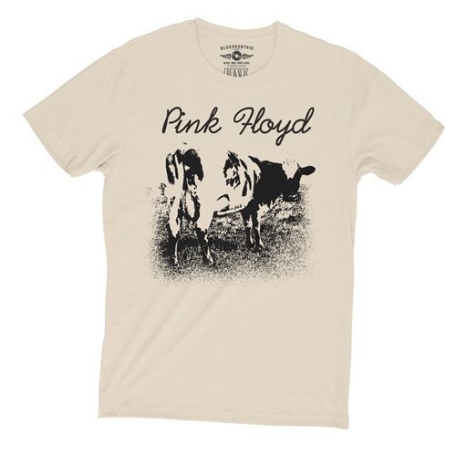 One Color Pink Floyd Atom Heart Mother T-Shirt - Lightweight Vintage Style