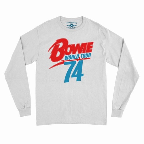 David Bowie '74 Vintage Tour Long Sleeve T-Shirt