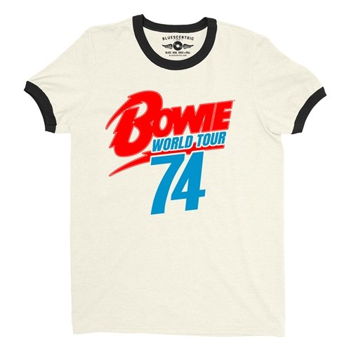 David Bowie '74 Vintage Tour Ringer T-Shirt
