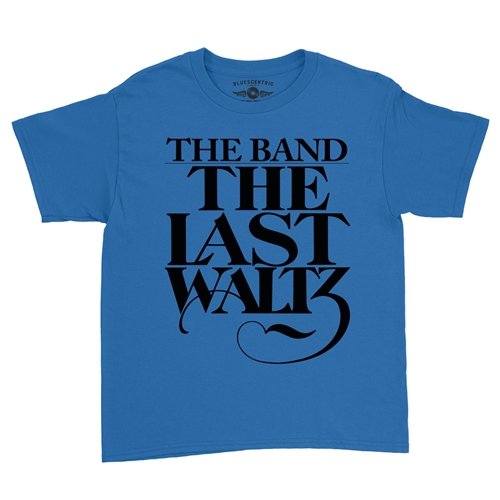 Black Last Waltz The Band Youth T-Shirt - Lightweight Vintage Children & Toddlers