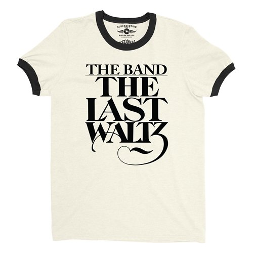 Black Last Waltz The Band Ringer T-Shirt