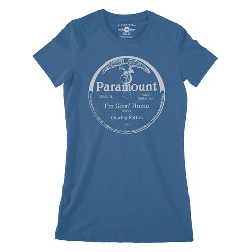 Charley Patton Goin' Home Ladies T Shirt - Relaxed Fit