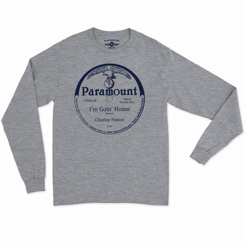 Charley Patton Goin' Home Long Sleeve T-Shirt
