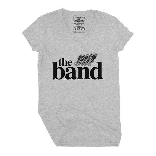 The Band Flying Logo V-Neck T Shirt - Women's