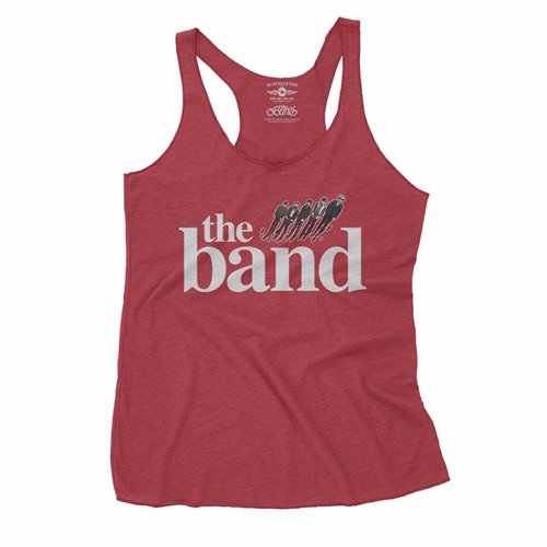 The Band Flying Logo Racerback Tank - Women's