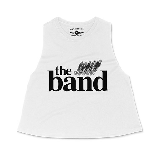 The Band Flying Logo Racerback Crop Top - Women's
