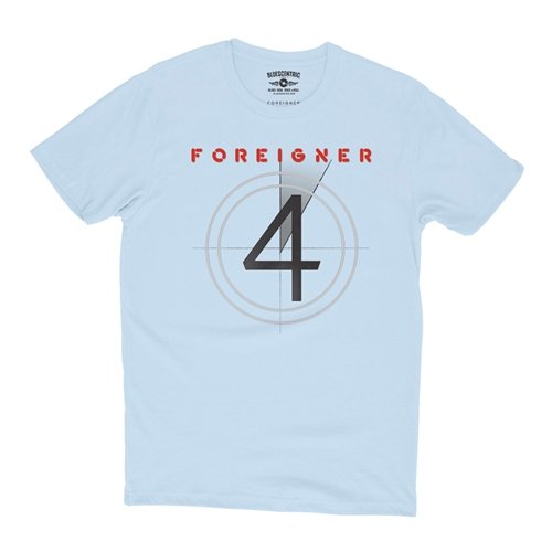 Foreigner 4 Album T-Shirt - Lightweight Vintage Style