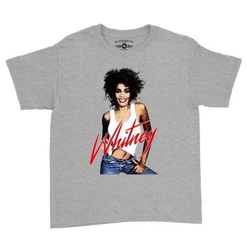 Whitney Houston in Jeans Youth T-Shirt - Lightweight Vintage Children & Toddlers
