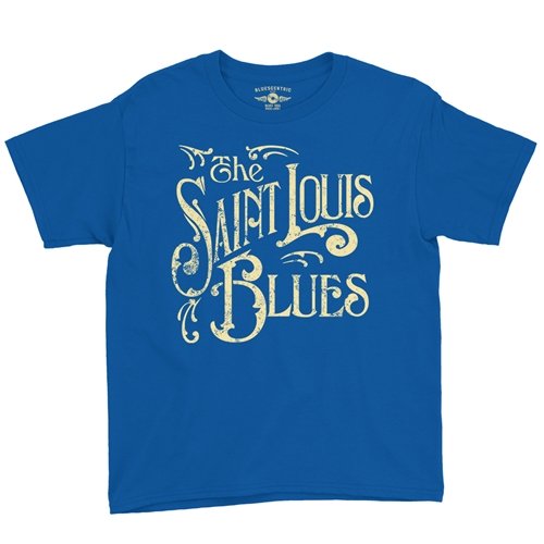 The Saint Louis Blues Youth T-Shirt - Lightweight Vintage Children & Toddlers
